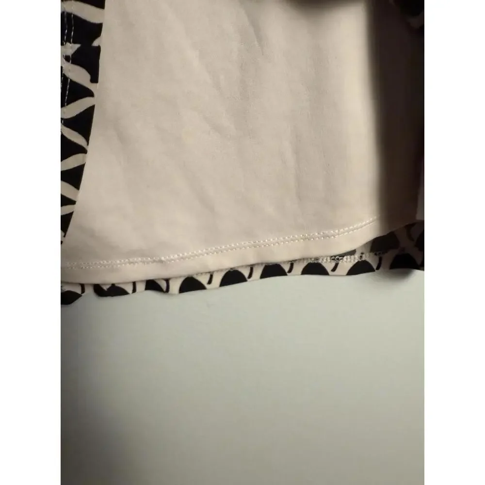 Lauren Ralph Lauren Dress Sheath Knee Length Stretch Ruched Black Boat Neck 10 - Picture 8 of 11